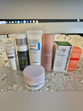 BN Skincare Minis Bundle Drunk Elephant Sunday Riley Dermalogica Peach & Lily